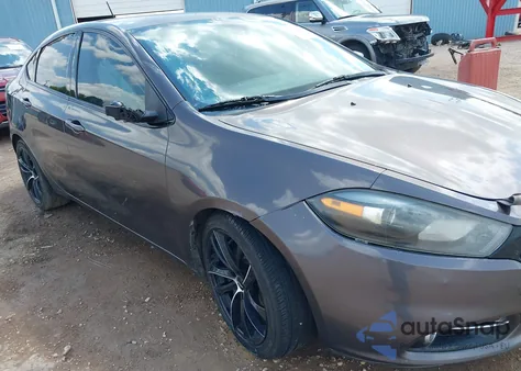 2015 Dodge Dart Sxt из США, поврежденный, VIN 1C3CDFBB8FD124977